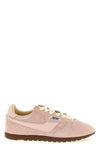 windspin used-effect shaved suede sneakers