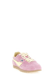 windspin used-effect shaved suede sneakers