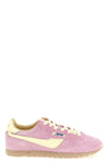 windspin used-effect shaved suede sneakers