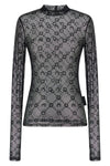 semi-transparent mesh top