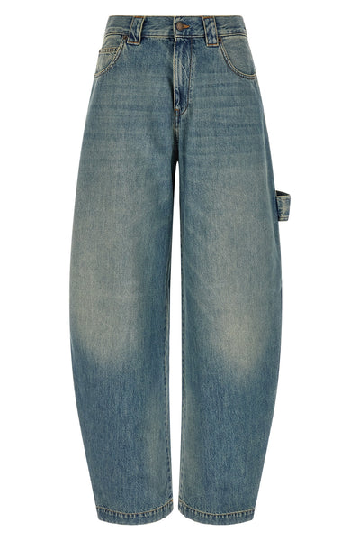 the audrey darkpark jeans redefine the workwear aesthetic through a precise sa