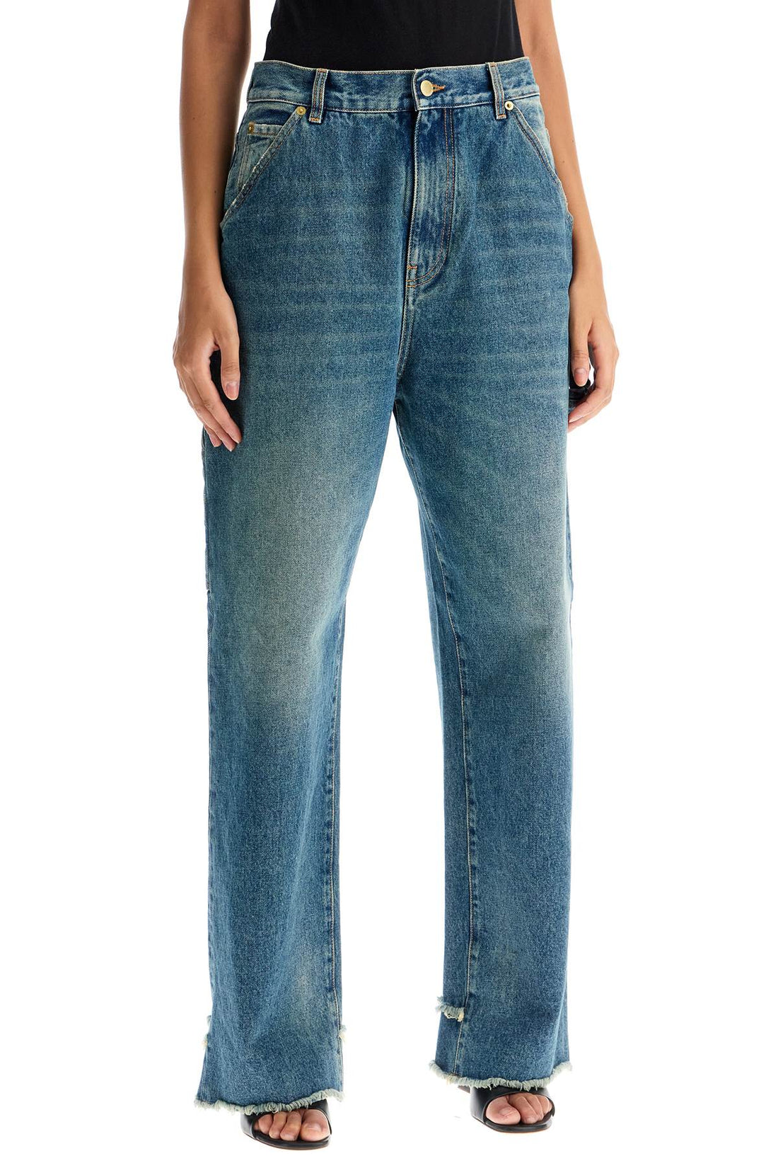 loose fit lisa carpenter jeans