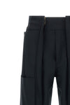 adrianadarkpark cargo pants redefine utilitarian volumes through rigorous sarto