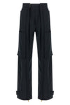 adrianadarkpark cargo pants redefine utilitarian volumes through rigorous sarto