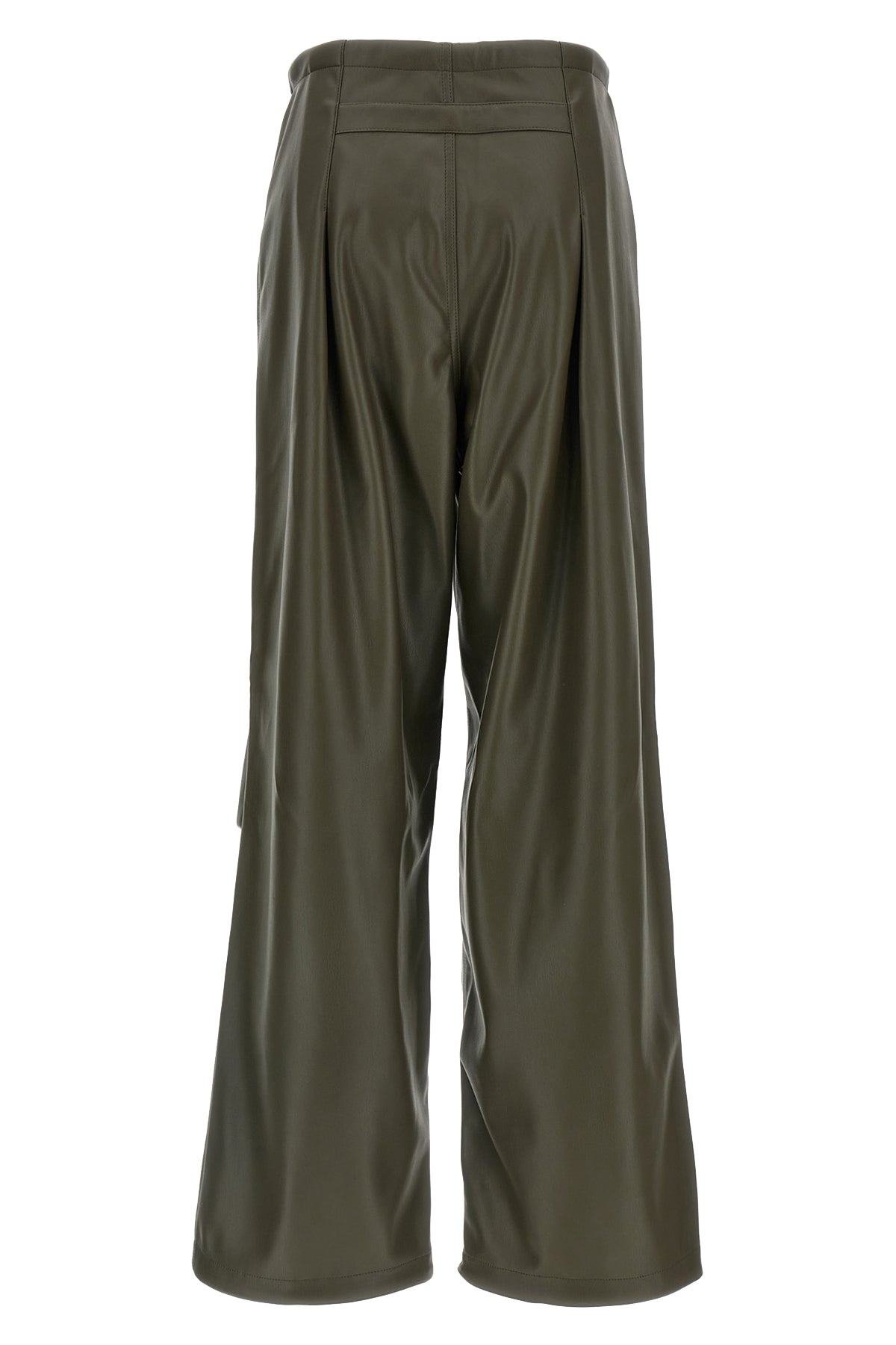 daisy pants in leather-effect fabric