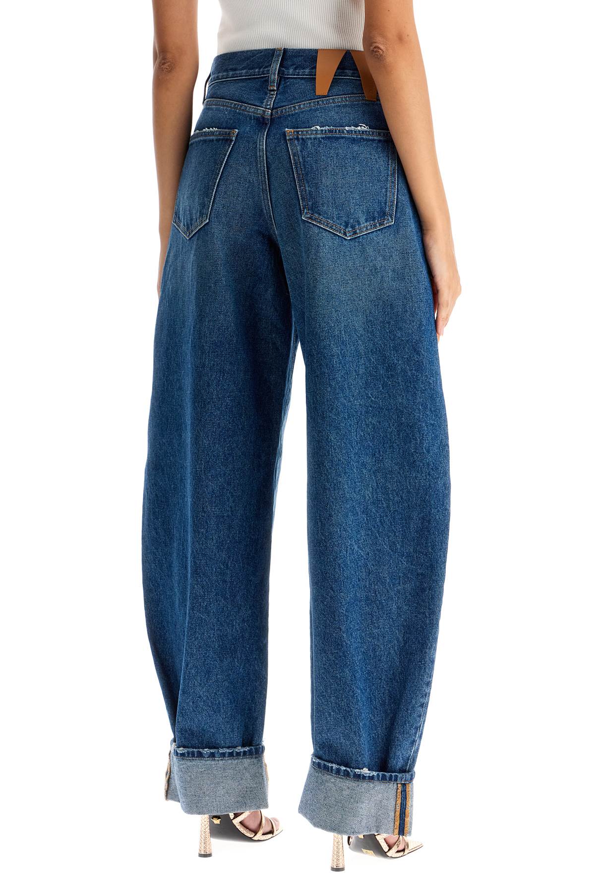 khris barrel jeans