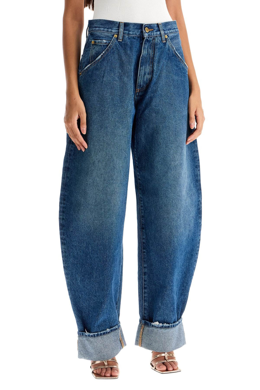 khris barrel jeans