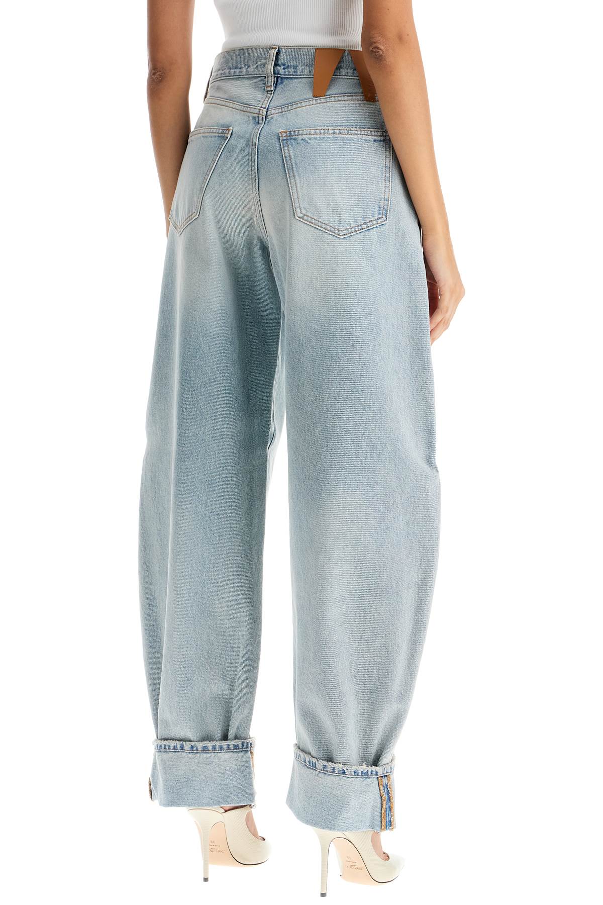 khris barrel jeans