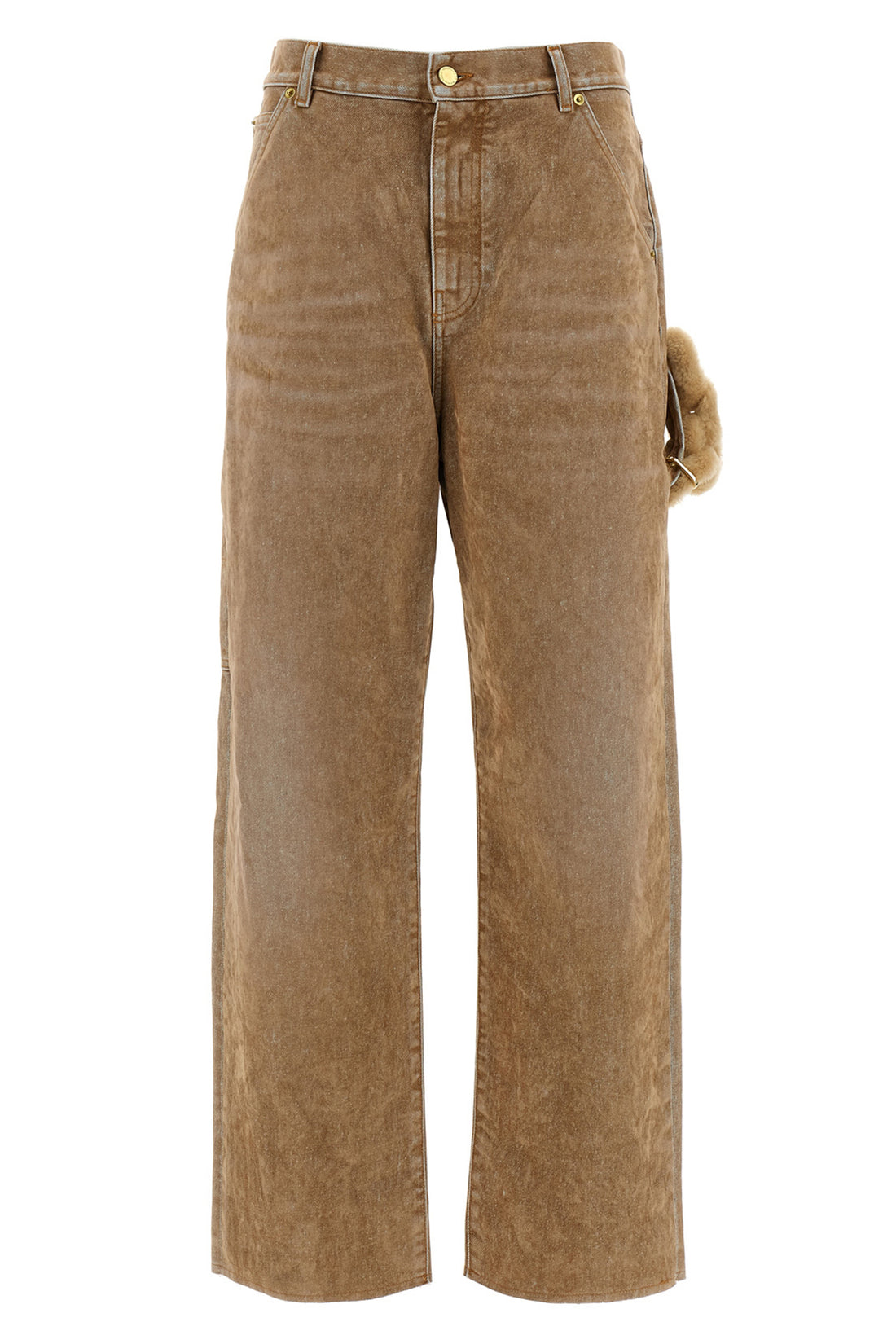 DARKPARK 29 lisa carpenter jeans in flocked cotton denim