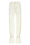 marion jeans in garment-dyed cotton denim