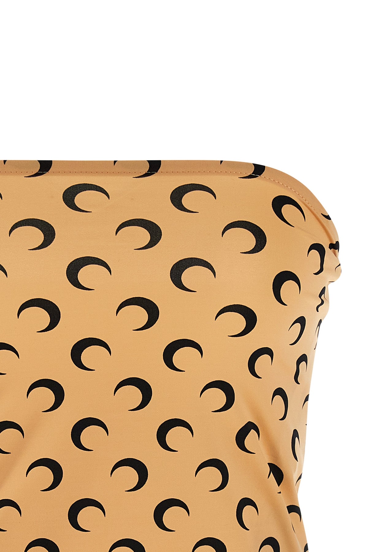 all over moon print jersey top
