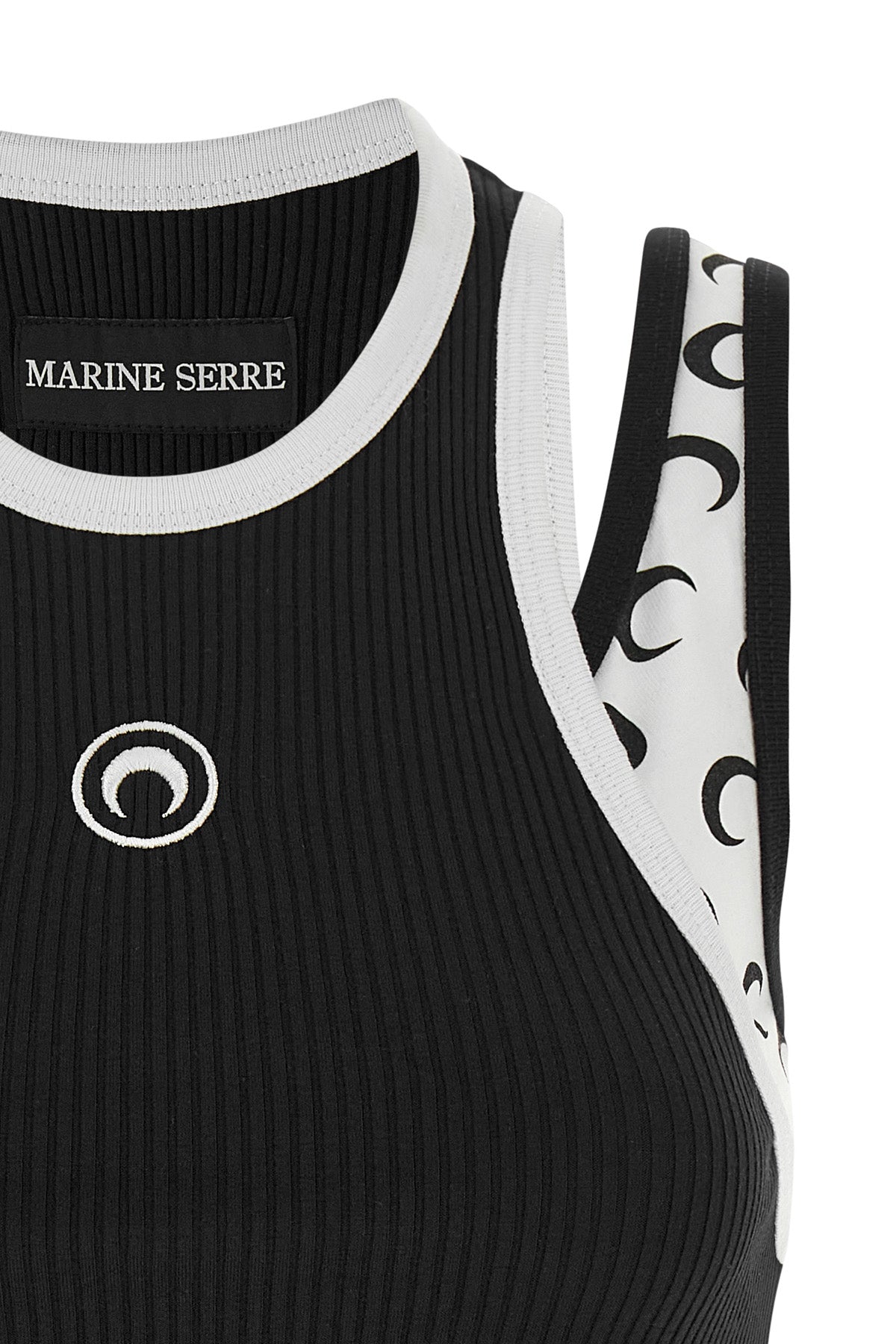 the tank top of marine serres moon logo jersey line redefines everyday aesthe