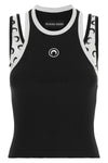 the tank top of marine serres moon logo jersey line redefines everyday aesthe