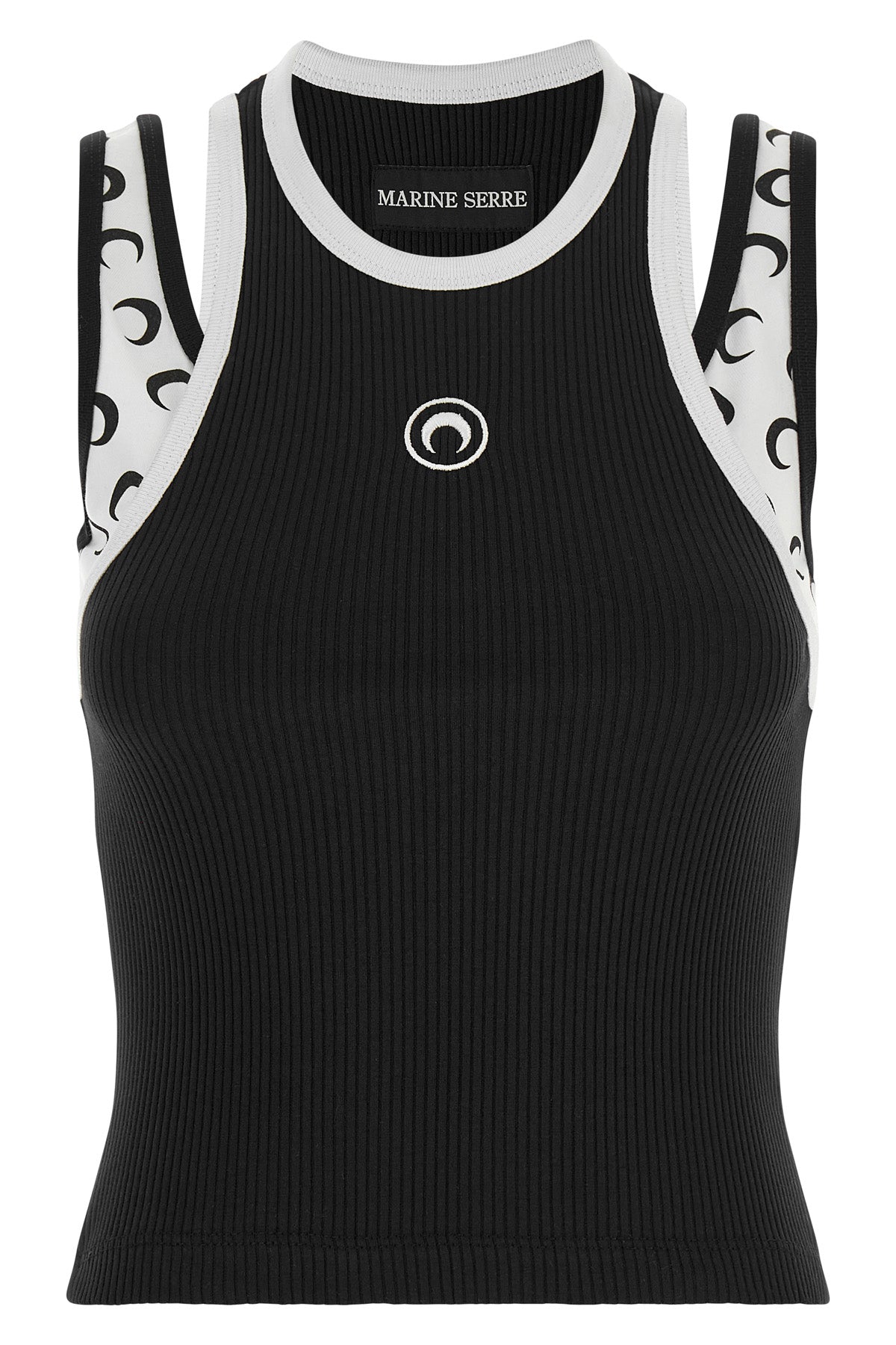 the tank top of marine serres moon logo jersey line redefines everyday aesthe