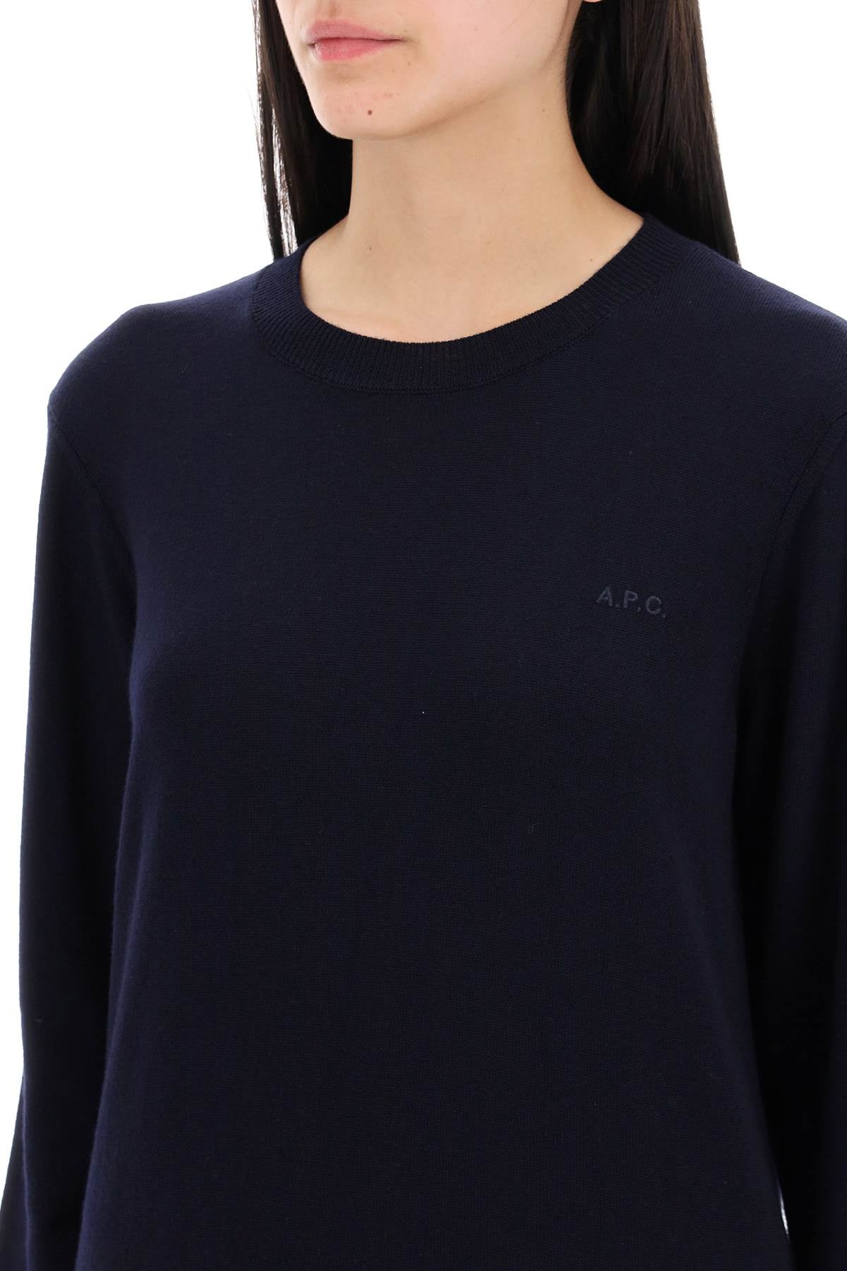 wool crewneck pullover