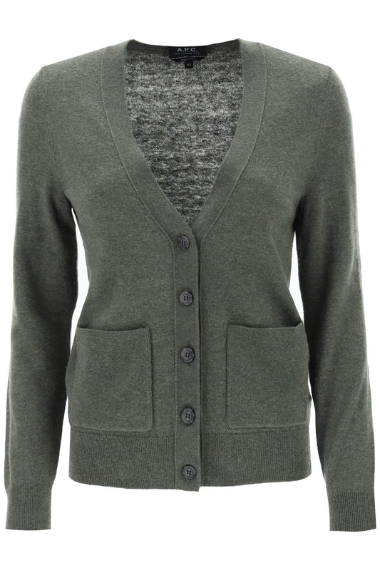 'louisa' cardigan in virgin wool