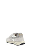 reelwind suede and nylon sneakers
