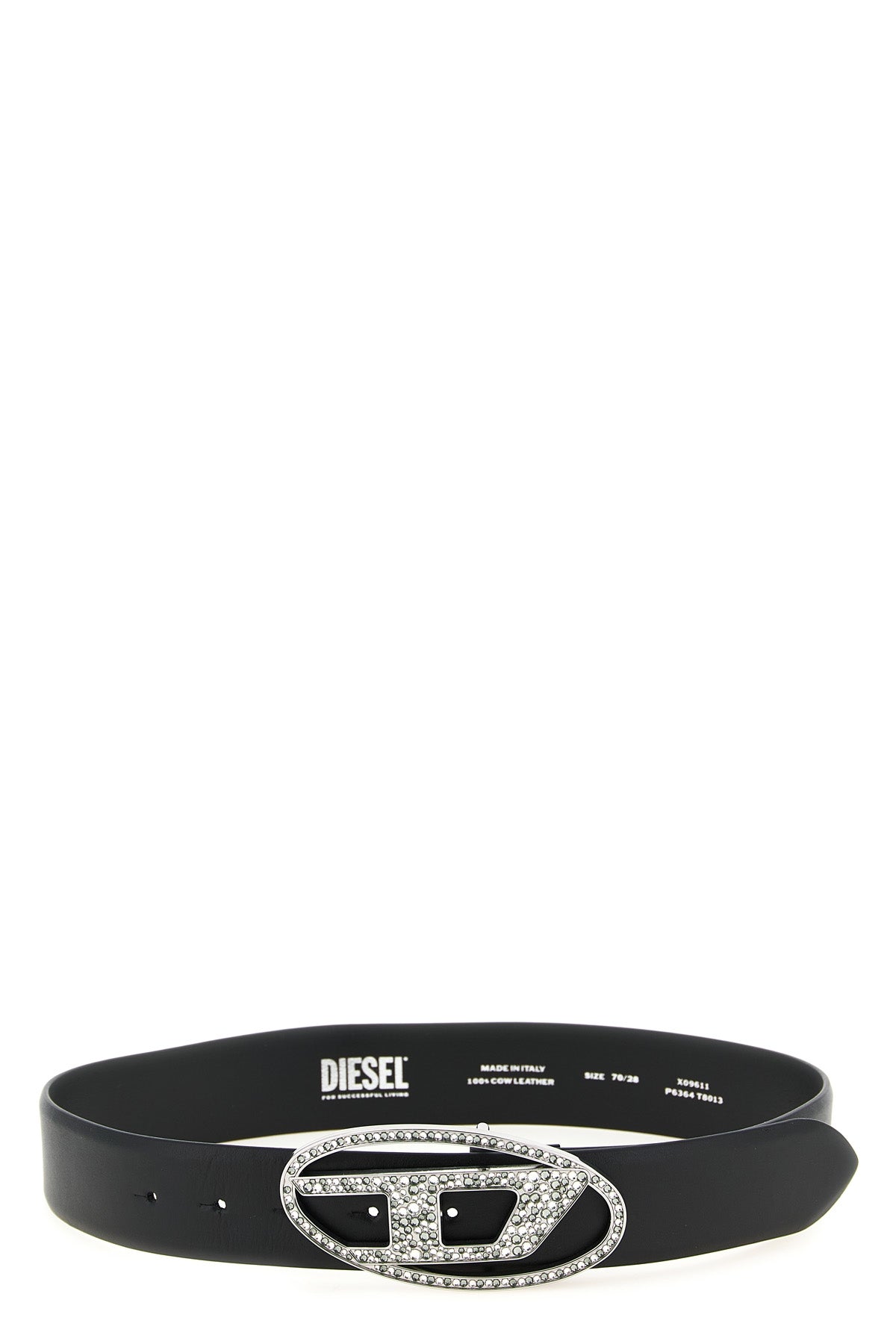 b-1dr strass belt in high quality italian leather