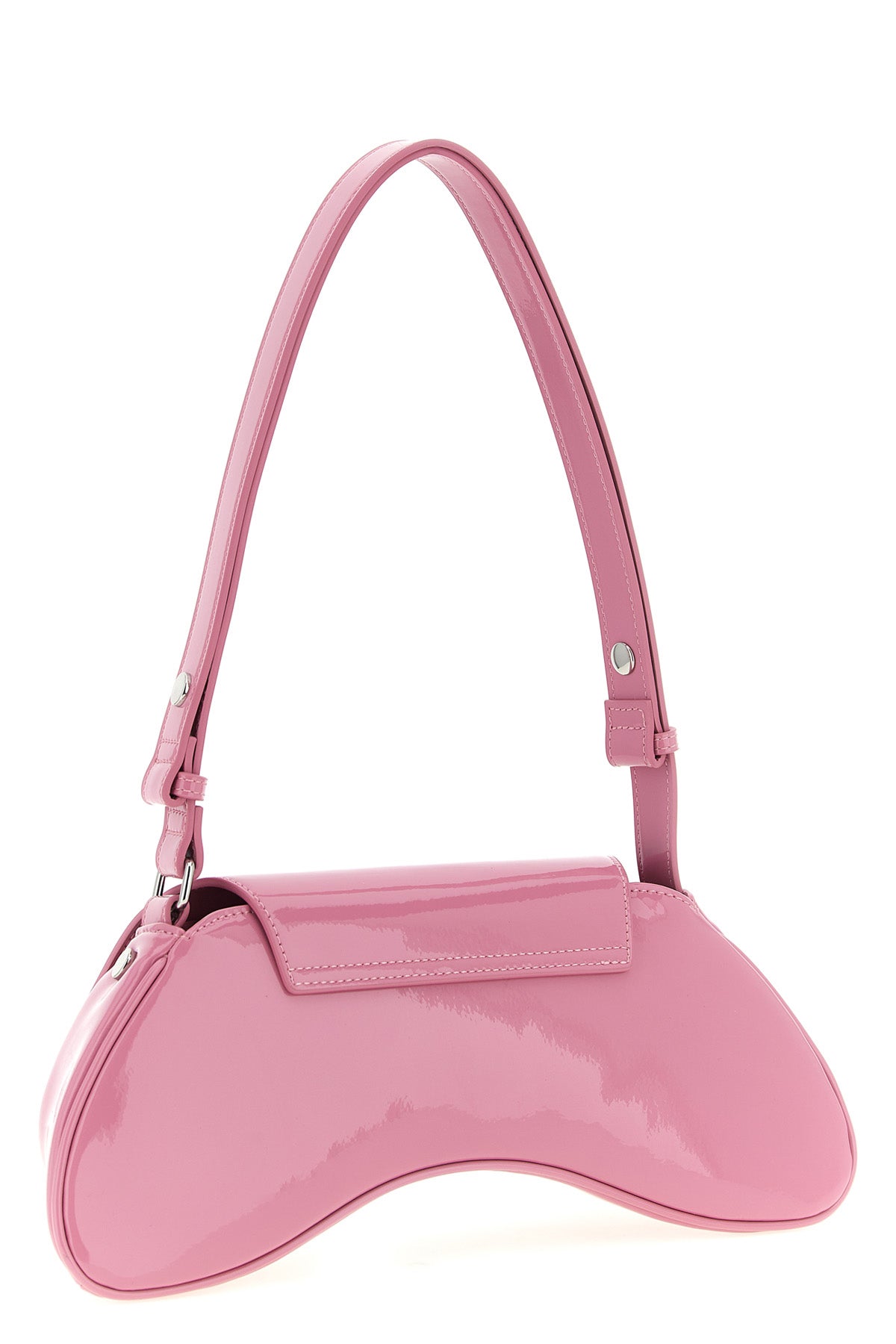 the diesel play crossbody shoulder bag redefines urban volumes through an asymme