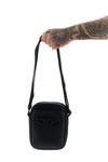 holi-d leather-effect fabric crossbody bag