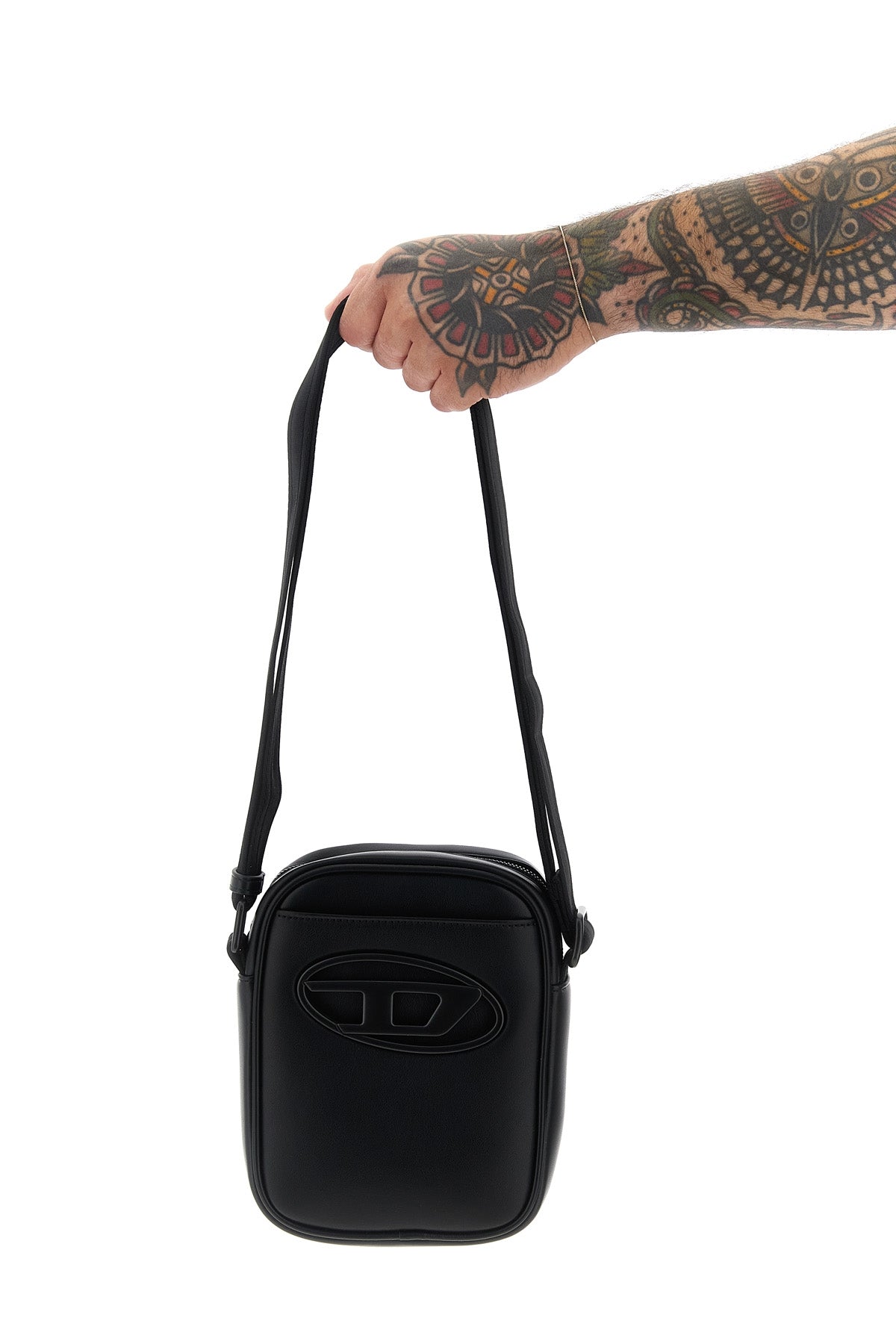 holi-d leather-effect fabric crossbody bag