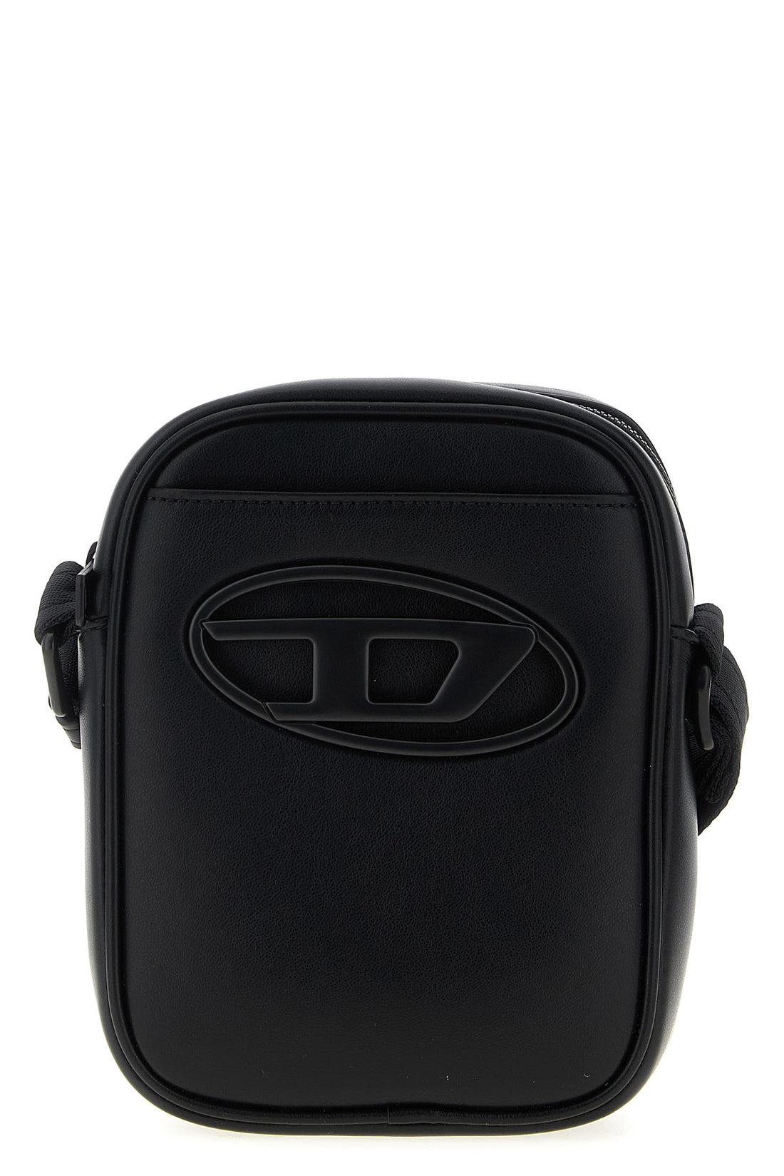 DIESEL OS holi-d leather-effect fabric crossbody bag