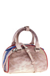 1dr dome mini crossbody bag in animal print leather