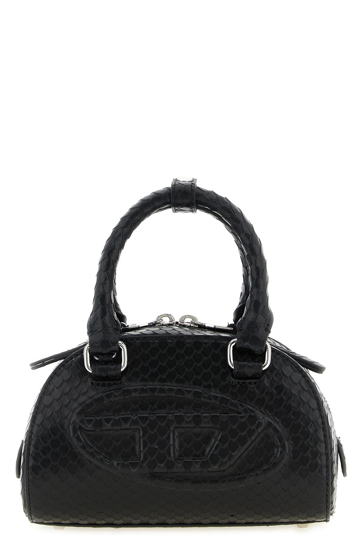 1dr dome mini crossbody bag in taipan snake-effect embossed leather