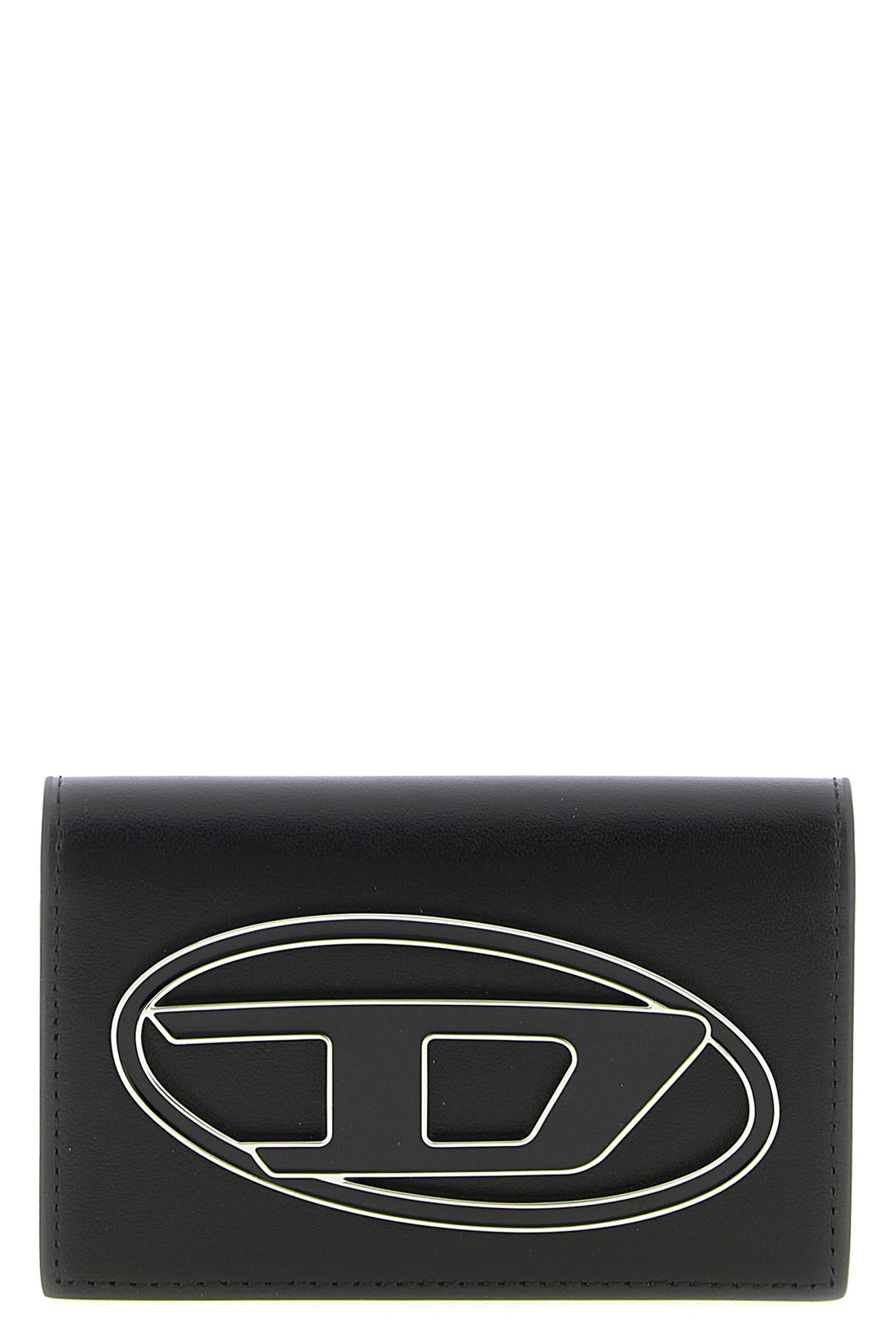 DIESEL OS holi-d smooth leather card holder