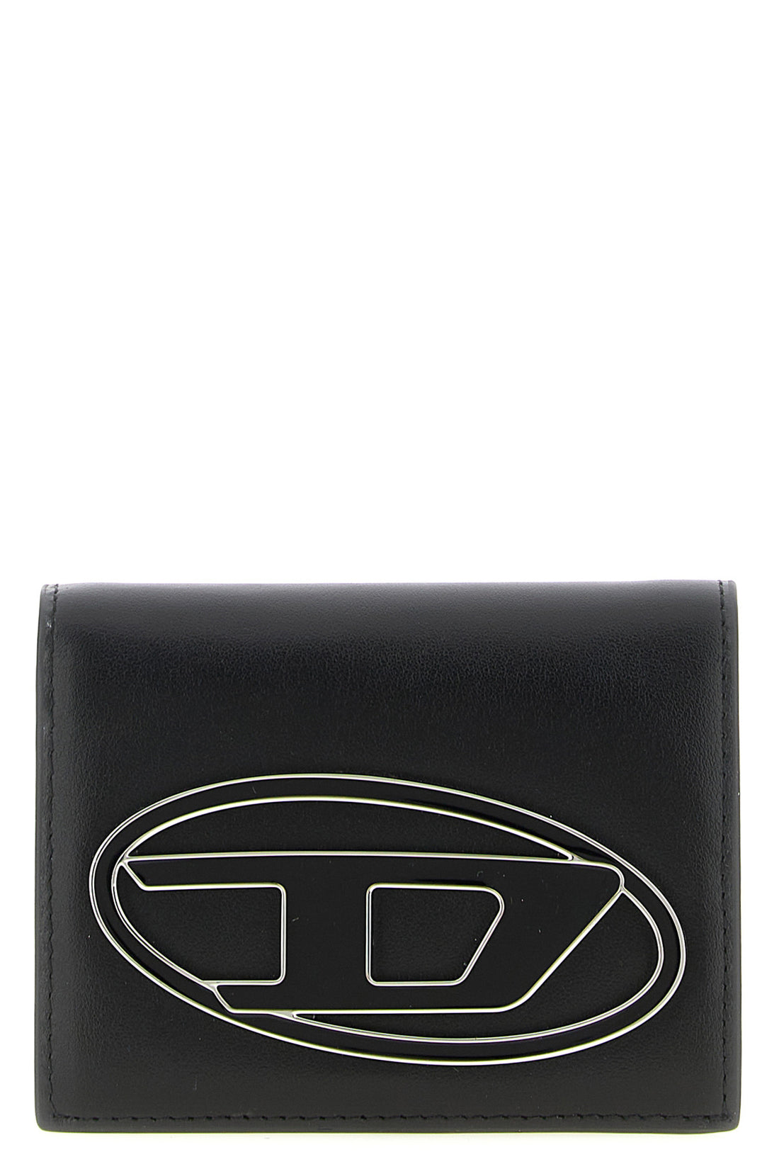 DIESEL OS holi-d smooth leather card holder