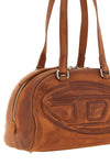 the diesel 1dr dome soft shoulder bag redefines urban volumes through a struct