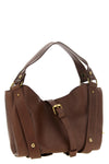 the small diesel d-one handbag is distinguished by a structured and compact si
