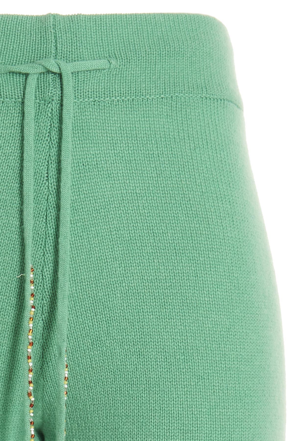 bing cashmere knit trousers