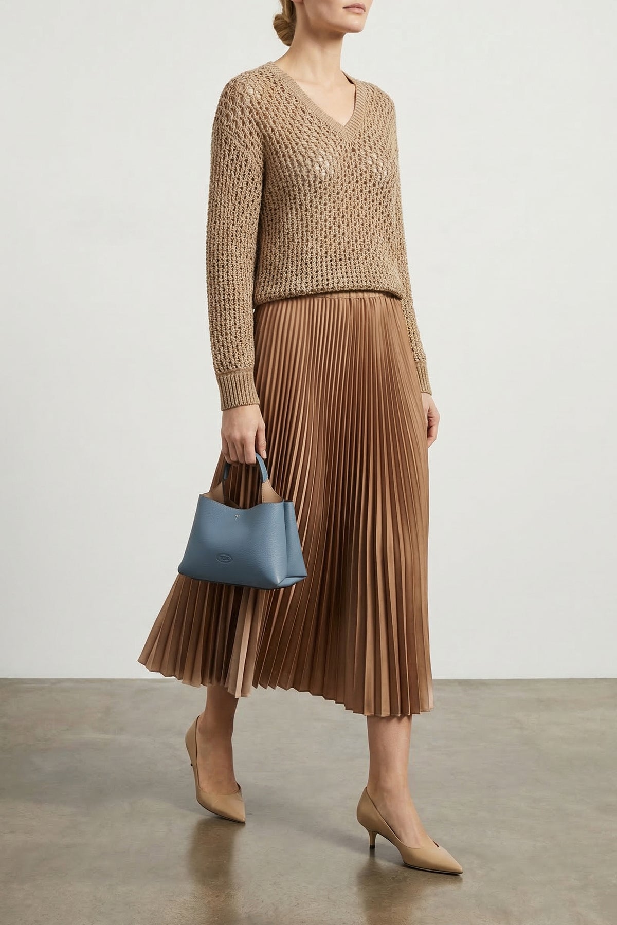 apa micro leather handbag