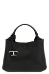 micro grainy leather handbag