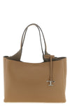 the tods medium tote bag is made of fine hammered calf leather in a versatile c