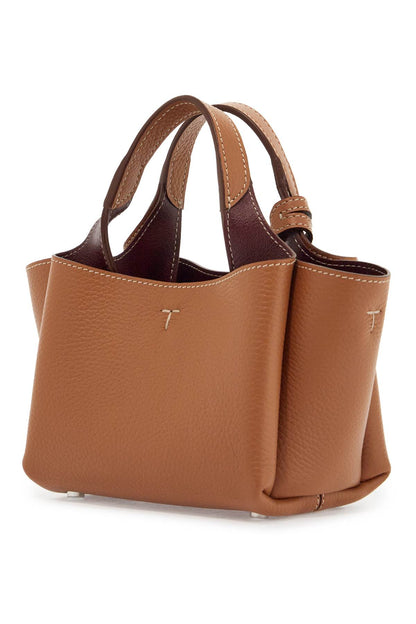 micro leather handbag