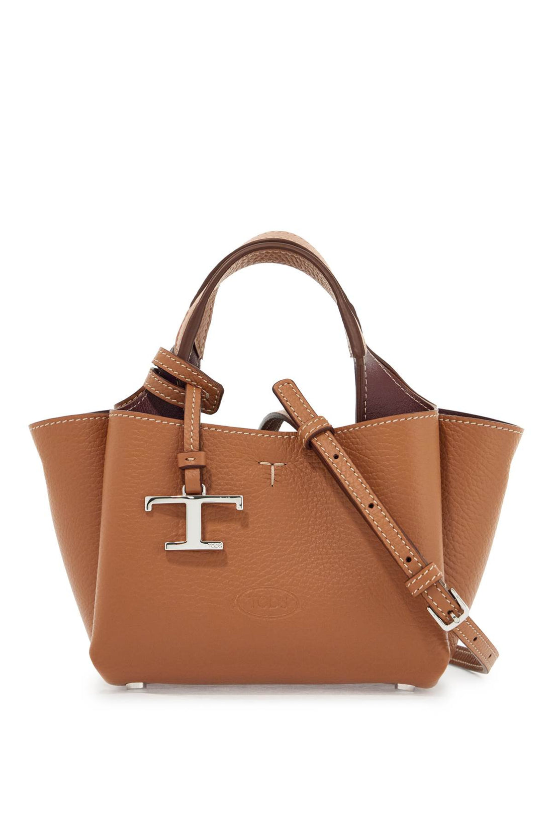 micro leather handbag