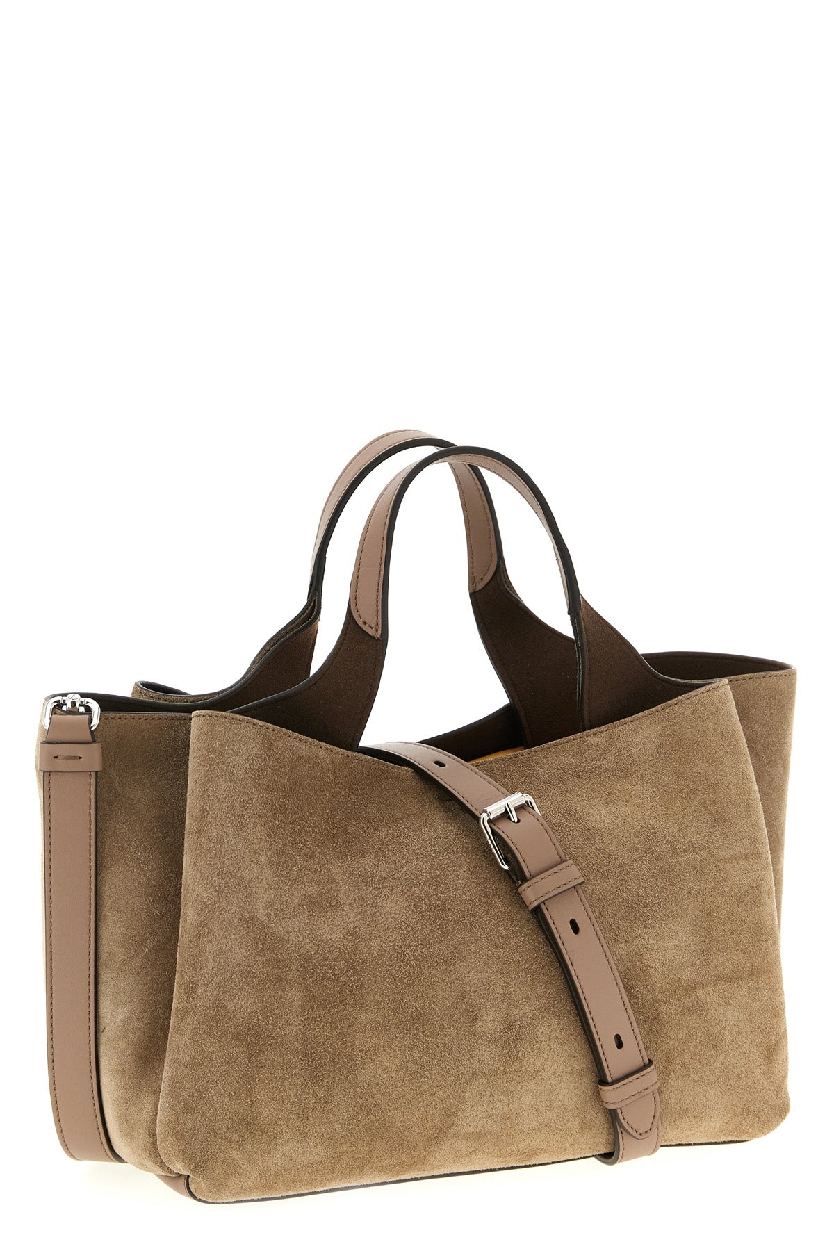 apa mini suede handbag