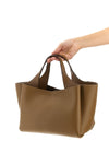 mini grainy leather handbag