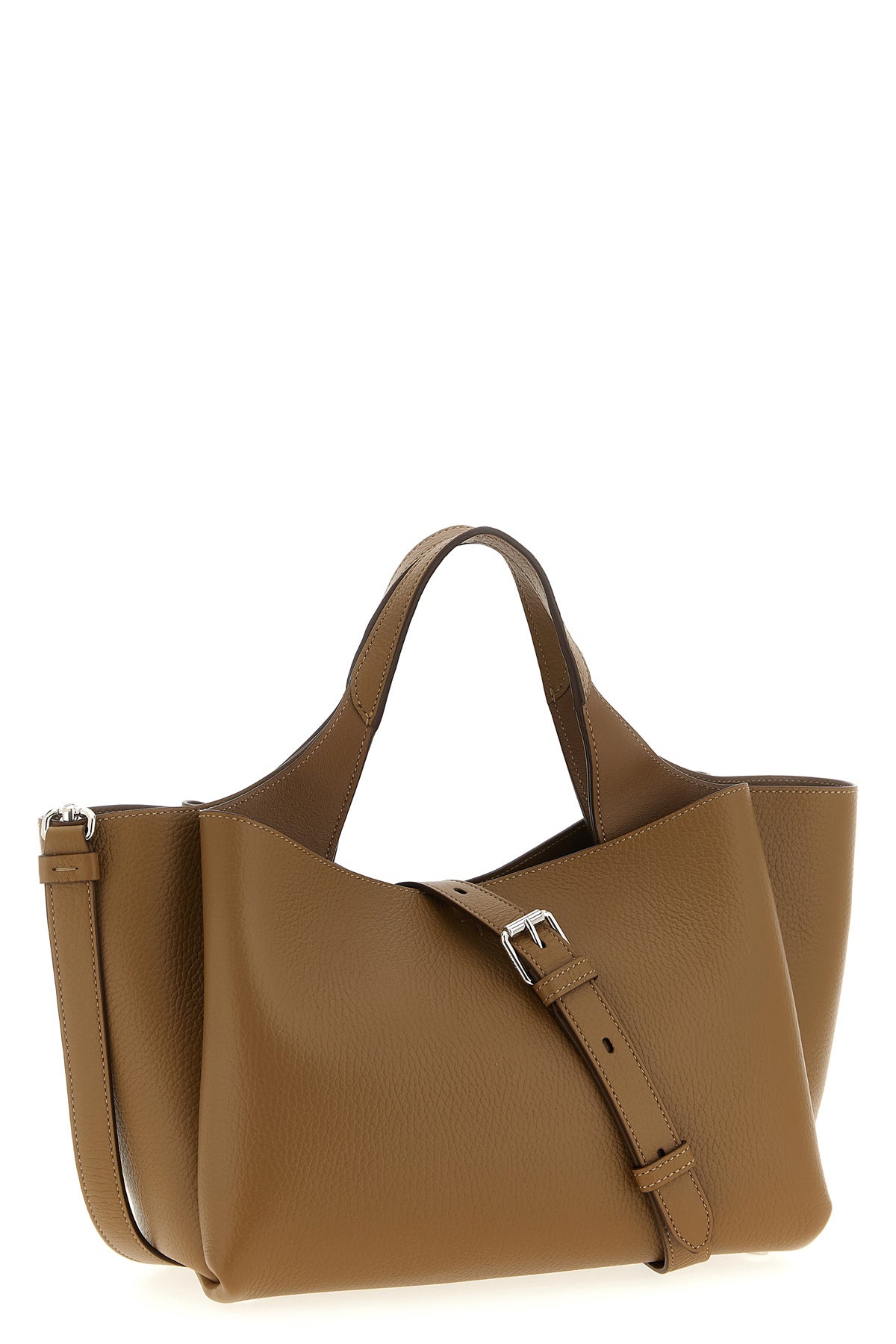 mini grainy leather handbag