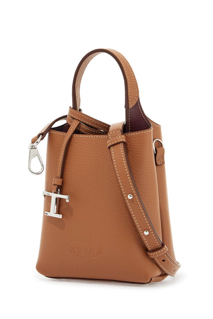 mini leather handbag