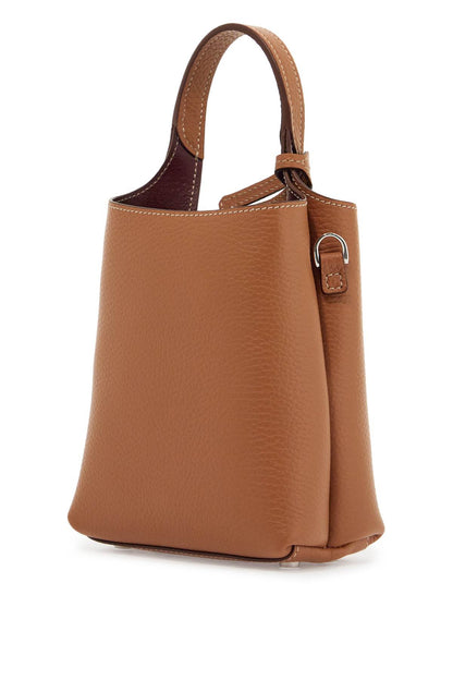 mini leather handbag