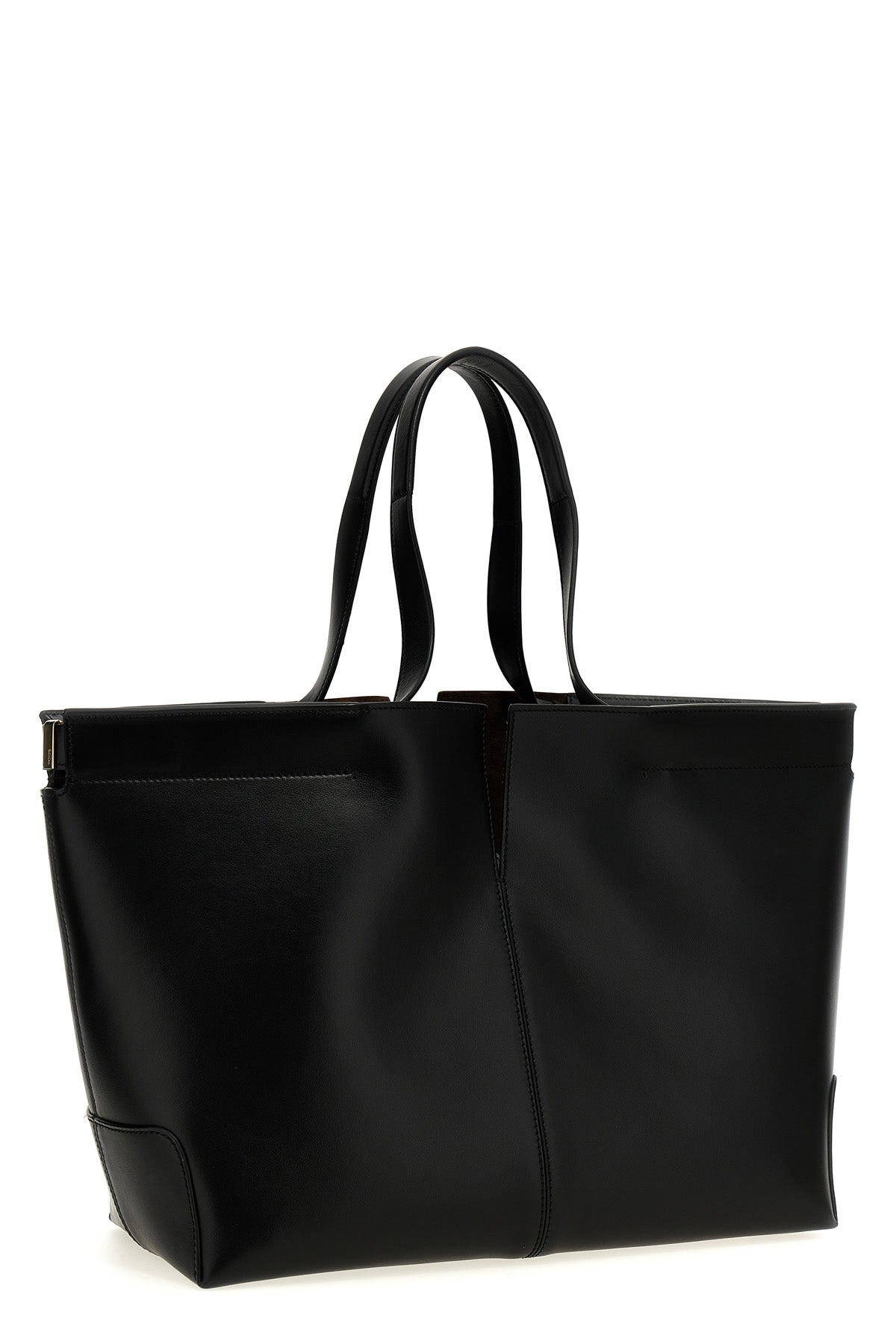 tods di bag folio leather shopper