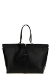 tods di bag folio leather shopper