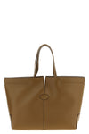 medium-small tods di bag folio calf leather shopping bag