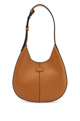 mini hobo bag in leather