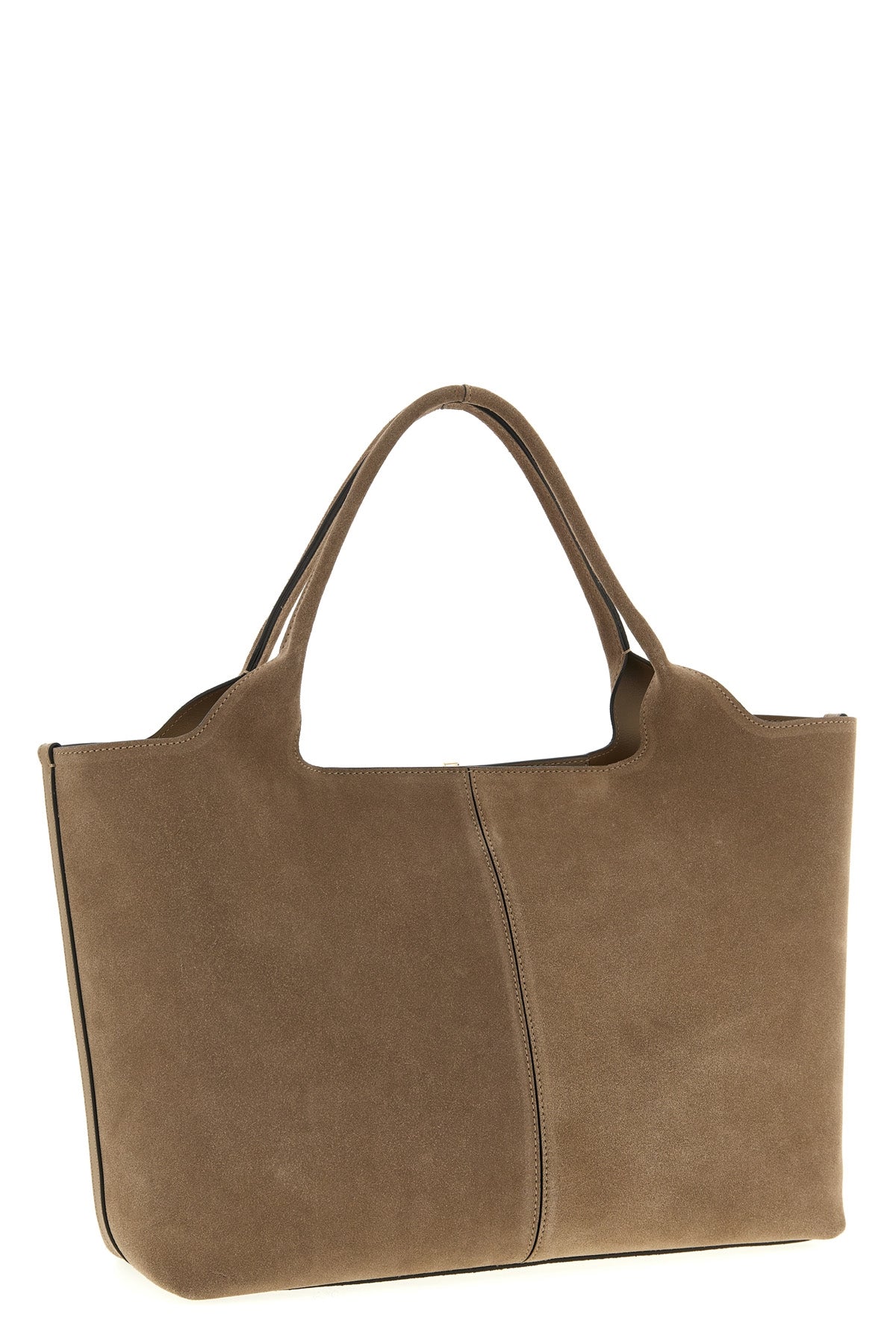 medium-small suede shopping