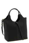 the tods small tote bag defines a rigorous aesthetic through a structured silho