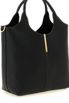 the tods small tote bag defines a rigorous aesthetic through a structured silho